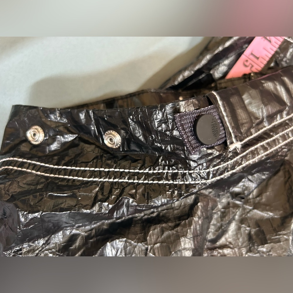 Free People Movement Rough Rider Rich Black Elastic Parachute Tyvek Pants NWOT M - Picture 15 of 16